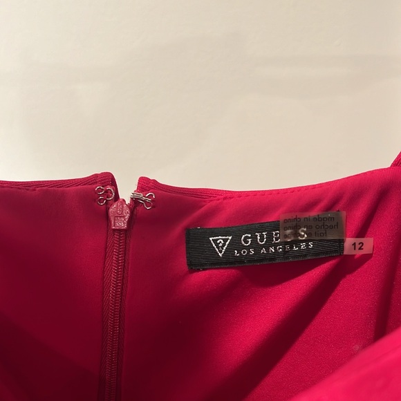 GUESS Pink Ruffle Dress - Picture 10 of 13